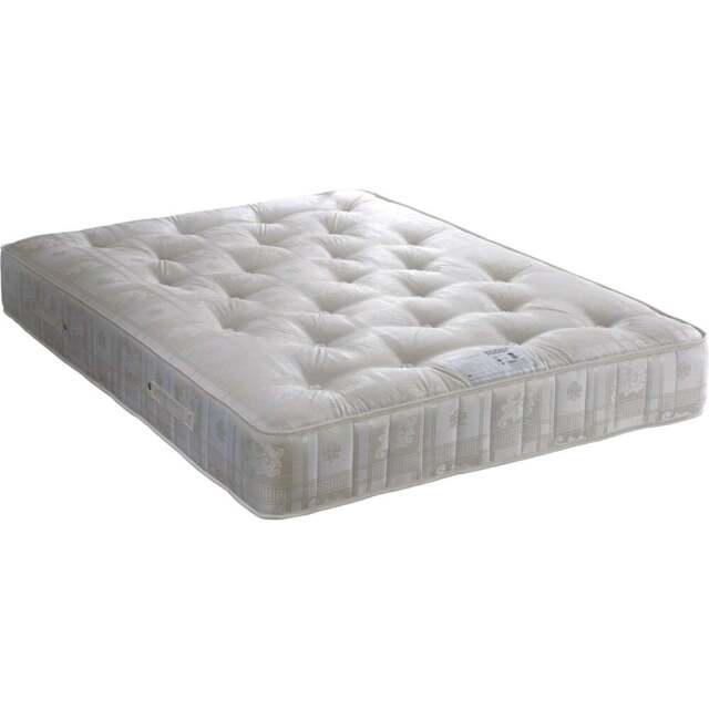 Majestic Small Single 1000 Pocket Sprung Mattress - White - Bedmaster - Wilko - image 1