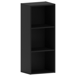 VIDA DESIGNS Oxford 3 Cube Black Bookcase - Size: 3 Shelf - Wilko - thumbnail 3