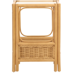 Desser Furniture Vale Light Oak Lamp Table - Size: 58.0 cm x 40.0 cm x 40.0 cmcm - Brown - Wilko - thumbnail 4
