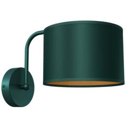 Milagro Verde Green Wall Lamp 230V - Size: 29 x 18 x 18cm - Wilko - thumbnail 1