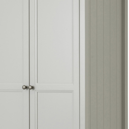 Julian Bowen Maine 2 Door Single Drawer Dove Grey Combination Wardrobe - Size: 2 Door, Single Drawer - Wilko - thumbnail 4