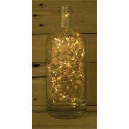 Luxform Pink Garden Solar Micro 50 LED String Light - Size: 7.5 x 12 x 0.56cm - Wilko - thumbnail 4