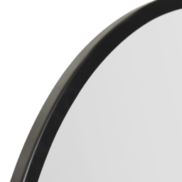 The Fenestra Black Metal Wall Mirror 100 x 100cm - MirrorOutlet - Wilko - thumbnail 6