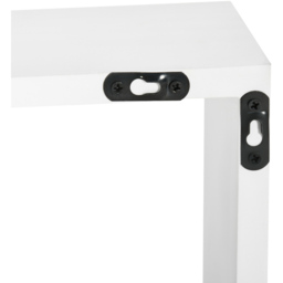 Portland White Wall Mounted Floating Shelf - Size: 51 x 15 x 43cm - Wilko - thumbnail 4