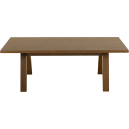 Florence A Line Smoked Oak Coffee Table - Brown - Furniture To Go - Wilko - thumbnail 4