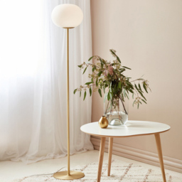 Nordlux Alton 27 Brass Floor Lamp - Size: 150 x 27.5 x 150cm - Gold - Wilko - thumbnail 7