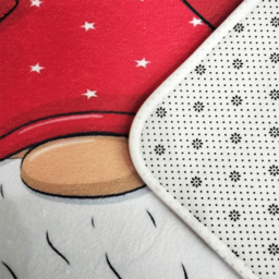 Noel Square Red Gonks Gift Parcel Xmas Bath Set 2 Piece - Size: 50 x 80 x 1cm - Wilko - thumbnail 4