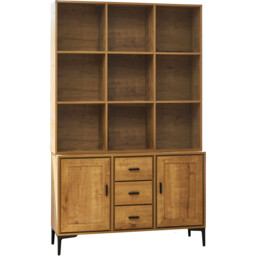 Isabella Storage Cabinet Brown - Wilko - thumbnail 3