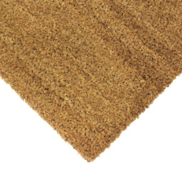 JVL Manor Plain Latex Coir Door Mat 40 x 60cm 2 Pack - Brown - JVL Homewares - Wilko - thumbnail 6