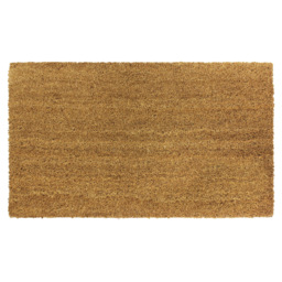 JVL Manor Plain Latex Coir Door Mat 40 x 60cm 2 Pack - Brown - JVL Homewares - Wilko - thumbnail 4