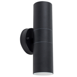 ValueLights Black Outdoor Wall Up Down Light - Size: 23 x 10 x 10cm - Wilko - thumbnail 4