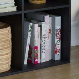 Vida Designs Durham 2 x 2 Black Cube Storage Unit - Size: H 64.5 x W 65 x D 29cm - Wilko - thumbnail 4