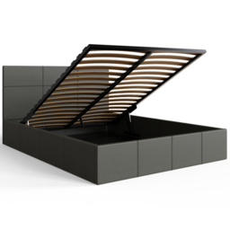 GFW King Size Grey End Lift Ottoman Bed - Wilko - thumbnail 5
