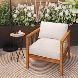 Outsunny Orange Mosaic Garden Coffee Table - Size: 55 x 35.5 x 35.5cm - Wilko - thumbnail 4