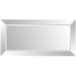 Horsley Modern All Glass Full Length Mirror 174 x 84cm - Black - MirrorOutlet - Wilko - thumbnail 4