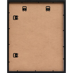 Black Extra Large Mount Photo Frame - Black/8 x 6 inch - Size: A5 - Wilko - thumbnail 3