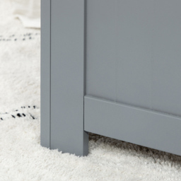 Portland Grey Large Storage Box with Lid - Size: 81 x 40 x 46cm - Wilko - thumbnail 5