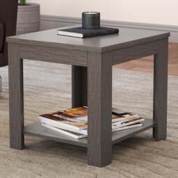 AVF Calibre Grey Oak Side Table - AVF Group Ltd - Wilko - thumbnail 1