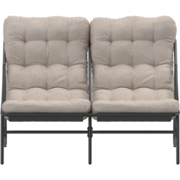 Charles Bentley Porto 4 Seater Garden Lounge Set - Grey - Wilko - thumbnail 5