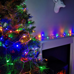 Premier 200 Multicolour LED Multi-Function Clear String Light 16m - Size: 5 x 1600 x 5cm - Multi Coloured - Wilko - thumbnail 5