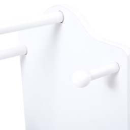 Liberty House Toys White Wooden Dress Up Unit with Storage - Wilko - thumbnail 4