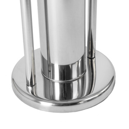 Bath Vida Round Toilet Brush and Paper Holder - Size: 80 x 22 x 20cm - Wilko - thumbnail 4