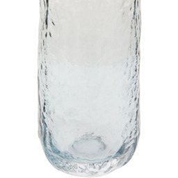 Premier Housewares Blue Brock Glass Vase Small - Size: 9 x 9 x 25cm - Wilko - thumbnail 7