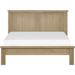 Julian Bowen Memphis King Size Limed Oak Bed Frame - Wood - Wilko - thumbnail 4