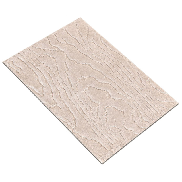 Aspen Wood Bath Mat - Beige/70cm - Wilko