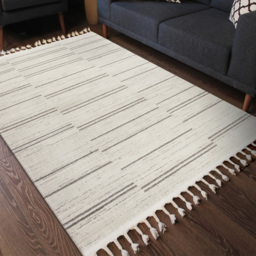 Esselle Home Arctic Vista Natural and Grey Rug 160 x 230cm - Cream - Wilko - thumbnail 7