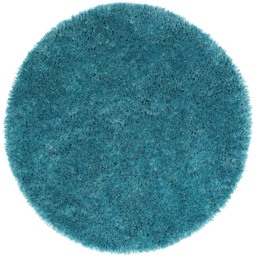 Origins Chicago Dark Teal Round Rug 133cm - Size: 133 x 133cm - Green - Origins Rugs - Wilko