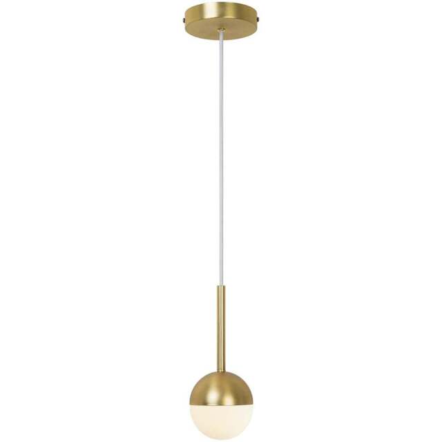 Nordlux Contina Brass Pendant Light - Size: 23 x 10 x 23cm - Gold - Wilko - image 1