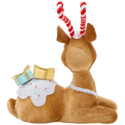 The Christmas Gift Co Sitting Rudolph with Presents Decoration - Size: 25 x 10 x 22cm - Multi - The Christmas Gift Co. - Wilko - thumbnail 5