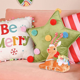 The Christmas Gift Co Sitting Rudolph with Presents Decoration - Size: 25 x 10 x 22cm - Multi - The Christmas Gift Co. - Wilko - thumbnail 3