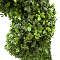 Botanik Spiral Buxus Topiary Artificial Tree in Pot 4ft - Size: 120 x 30 x 30cm - Green - Wilko - thumbnail 4