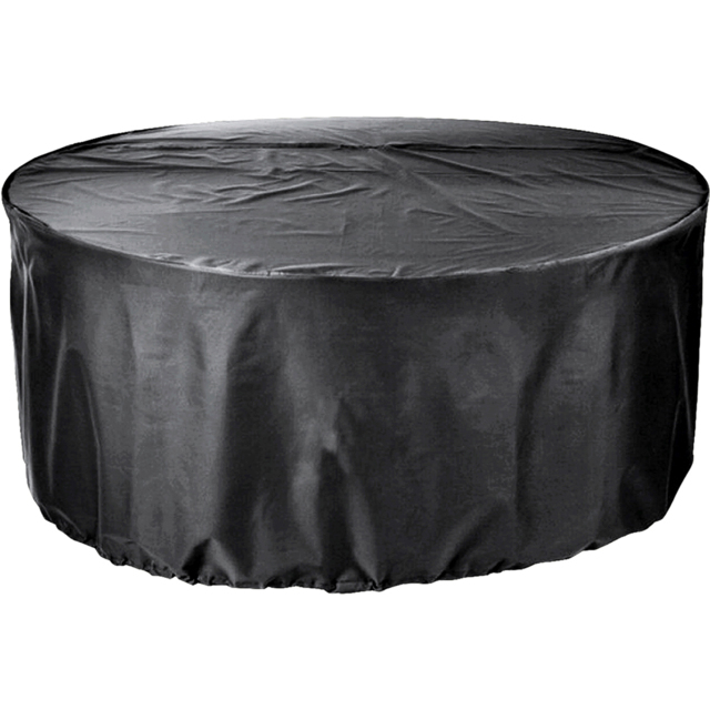 Cozy Bay EZBreathe 6 Seater Round Black Patio Set Cover - Size: 95 x 205 x 205cm - Wilko - image 1