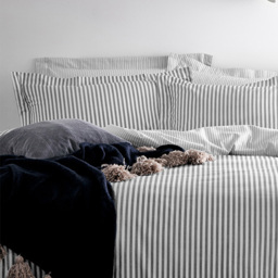 Yard Double Hebden Grey Reversible Duvet Set - Yard Living - Wilko - thumbnail 3