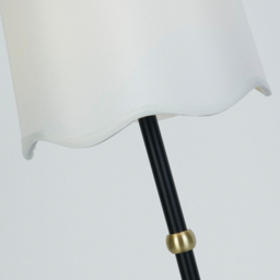 Lighting Collection Antique Brass and Black Rechargeable LED Table Lamp - Size: 32 x 13.5 x 13.5cm - Wilko - thumbnail 5