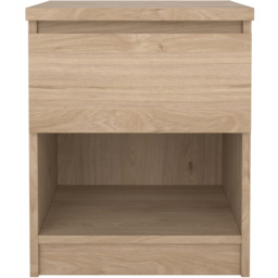 Florence Single Drawer Single Shelf Jackson Hickory Oak Bedside Table - Wood - Furniture to Go - Wilko - thumbnail 4