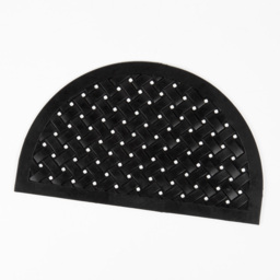Esselle Home Reddish Black Rubber Doormat 45 x 75cm - Wilko - thumbnail 4