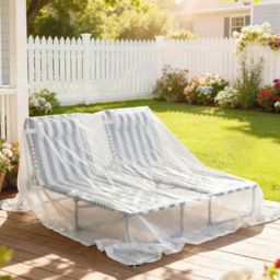 Outsunny 3 x 5m White PE Waterproof Tarpaulin - Size: 0.1 x 500 x 300cm - Wilko - thumbnail 3