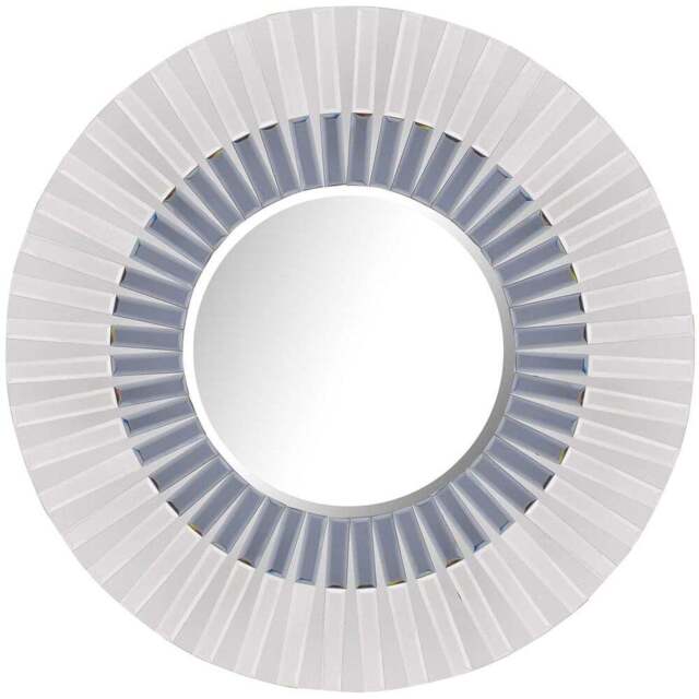 MirrorOutlet Starburst Round Wall Mirror 80 x 80cm - Clear - Wilko - image 1