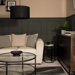 ValueLights Reni Black Fabric Large Drum Shade - Size: 45 x 25 x 45cm - Wilko - thumbnail 6
