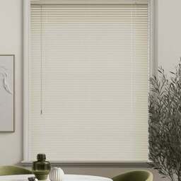 New Edge Blinds PVC Venetian Blind Cream 170cm - Size: W 170 x D 152cm - Wilko