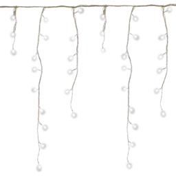 The Christmas Workshop 960 White LED Icicle String Light - Wilko - thumbnail 3