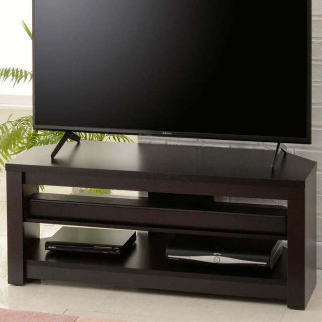 TTAP Memphis 2 Shelf Black TV Stand - Size: 14.4 x 100 x 39.5cm - Wilko - image 1