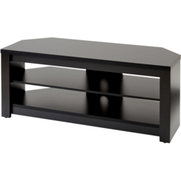 TTAP Memphis 2 Shelf Black TV Stand - Size: 14.4 x 100 x 39.5cm - Wilko - thumbnail 3
