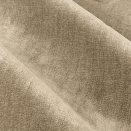 Yard Heavy Natural Chenille Velvet Pencil Pleat Curtains 229 x 137cm - Size: W 229 x D 137cm - Brown - Wilko - thumbnail 4
