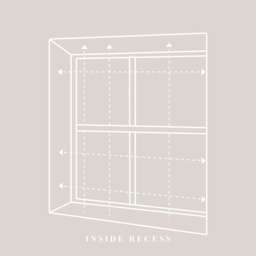 Caecus Straight Edge Roller Blind Light Grey 240cm - Wilko - thumbnail 3