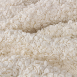 Yard Ulsmere Ecru Boucle Fringed Throw 130 x 180cm - Size: 180 x 130cm - Cream - Yard Living - Wilko - thumbnail 5